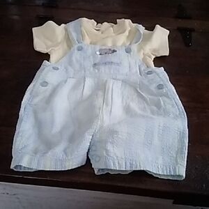 Charming Light Blue Kids Overalls